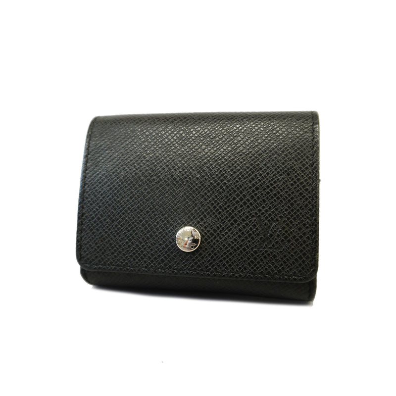 Auth Louis Vuitton Taiga Porto Monesergei M32562 Mens Coin Purse/coin Case