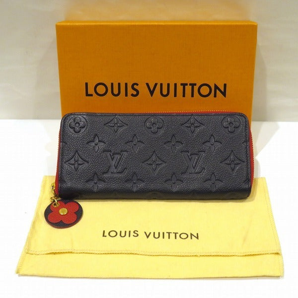 Louis Vuitton Monogram Amplant Portofeuil Clemence M68325 Wallet Long Ladies