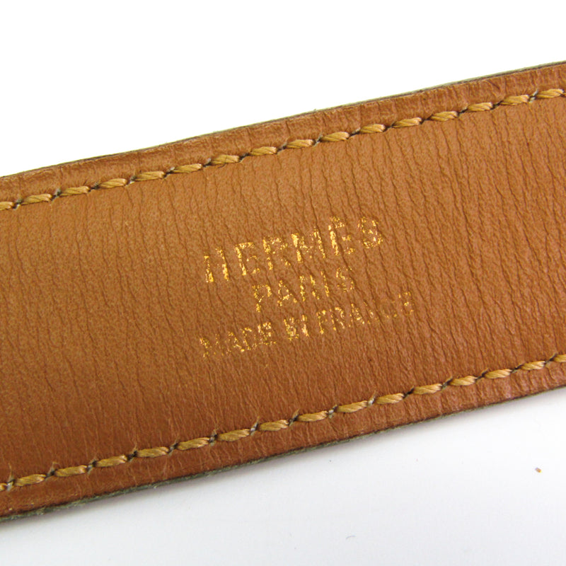Hermes Chaine DAncre Womens Leather Standard Belt Beige 65
