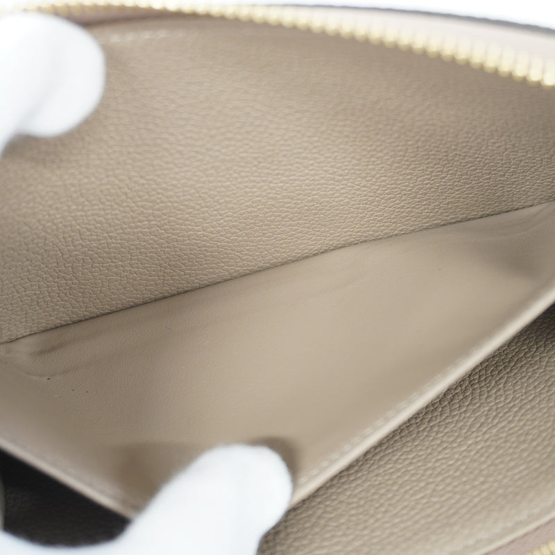 Auth Louis Vuitton Monogram Empreinte Zippy Wallet Turtrail Claim M69794 Wallet