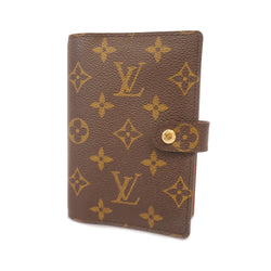 Auth Louis Vuitton Monogram Planner Cover Notebook cover Agenda PM Notebook cover Agenda PM R20005