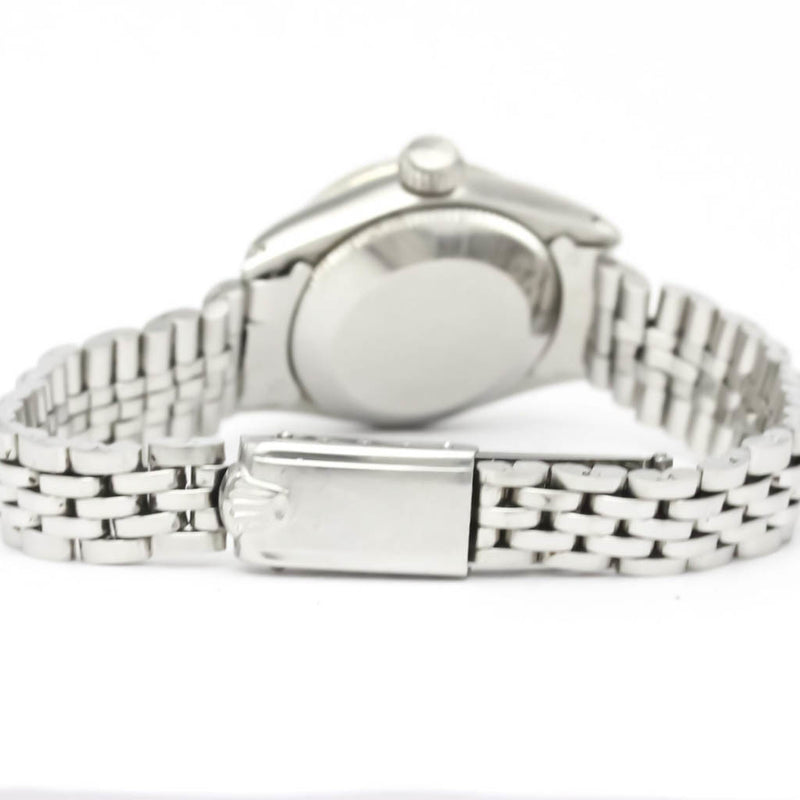 ROLEX Oyster Perpetual Date 6517 White Gold Steel Ladies Watch