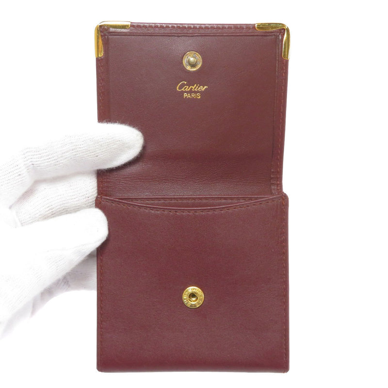 Cartier Mustline Coin Case Calf Ladies