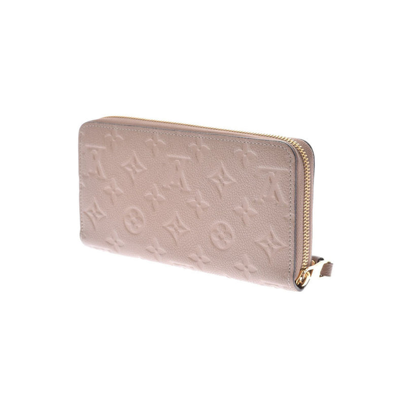 LOUIS VUITTON Monogram Amplant Zippy Top (Greige) M61443 Unisex Leather Purse