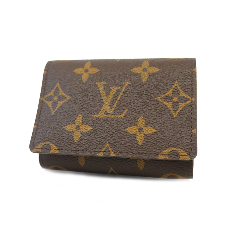 Auth Louis Vuitton Monogram Amberop Cult De Visit M62920 Business Card Case