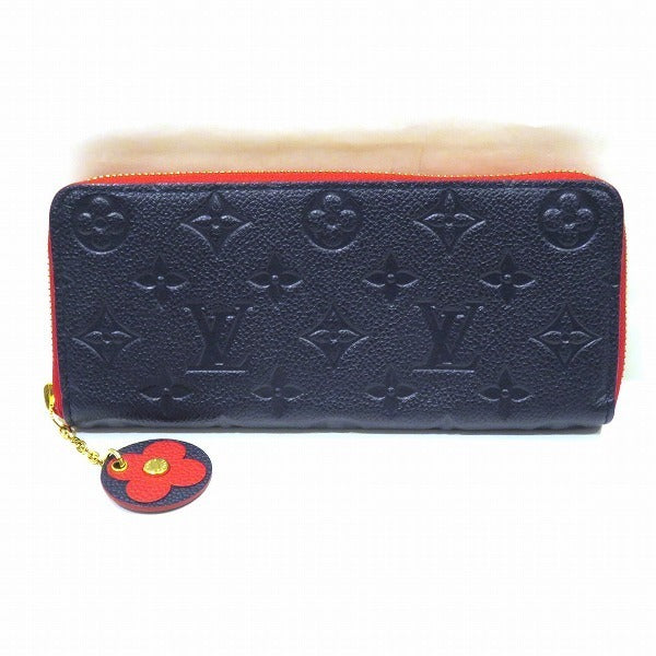 Louis Vuitton Monogram Amplant Portofeuil Clemence M68325 Wallet Long Ladies