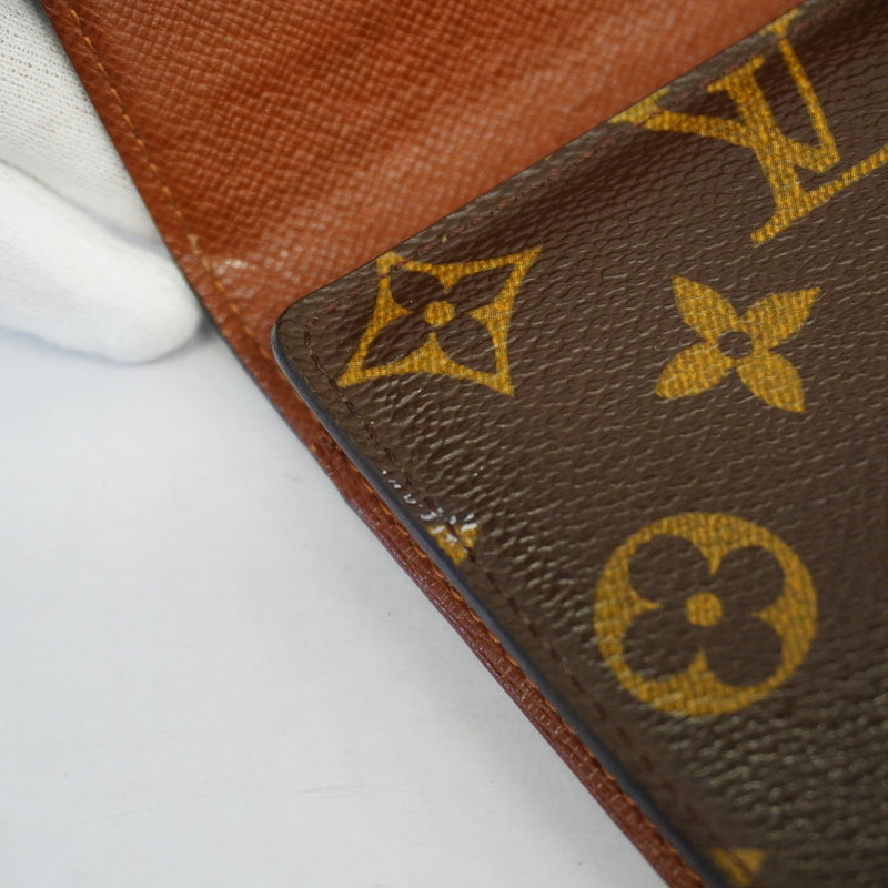 Auth Louis Vuitton Monogram Porto Tresor International M61215 Unisex Wallet