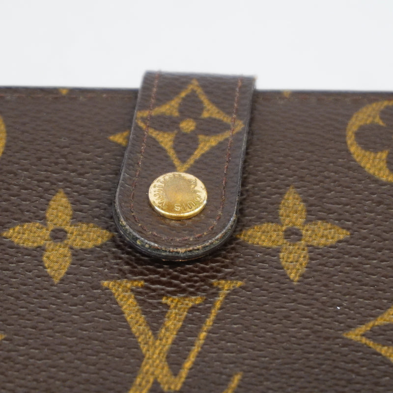 Auth Louis Vuitton Monogram Portofeuille Vienova M61663 Womens Wallet (bi-fold)
