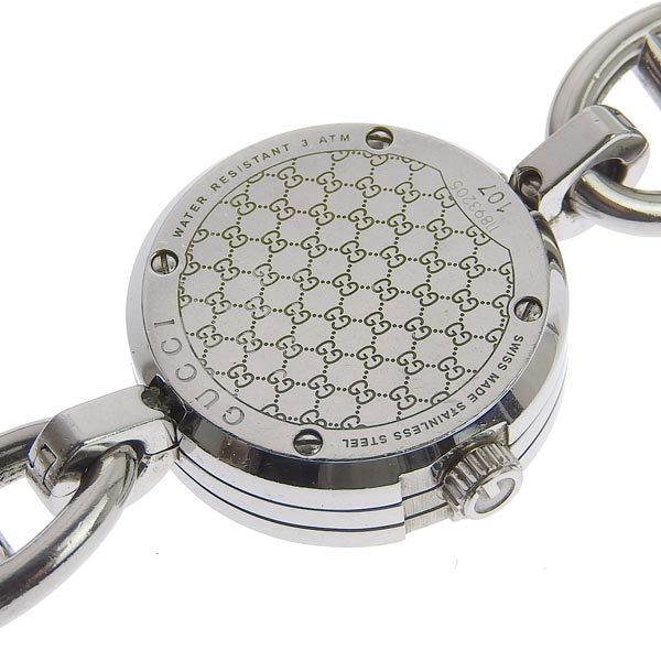 Gucci Quartz Stainless Steel Womens Watch