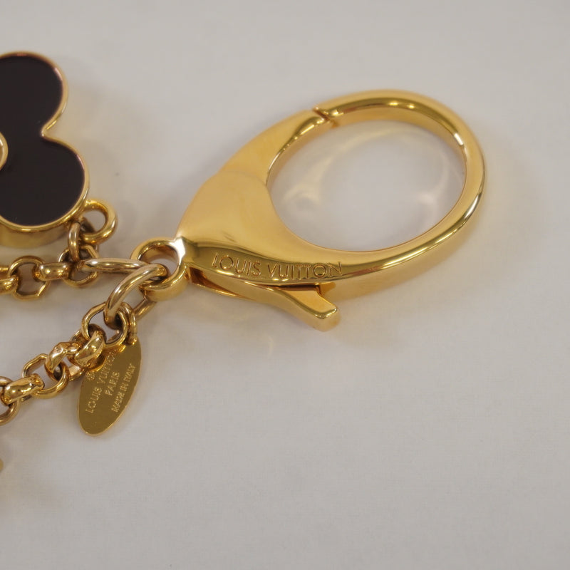Auth Louis Vuitton Fleur De Monogram M67119 Keyring
