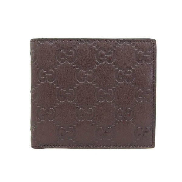 Gucci Womens Leather Wallet (bi-fold) Brown