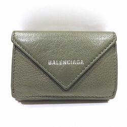 Balenciaga Paper Mini Wallet 391446 Tri-Fold Unisex