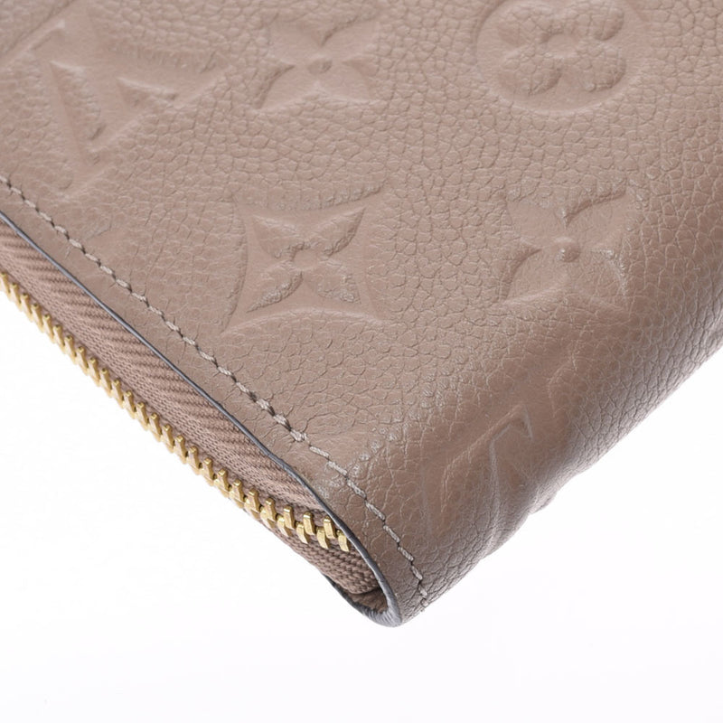 LOUIS VUITTON Monogram Amplant Zippy Top (Greige) M61443 Unisex Leather Purse