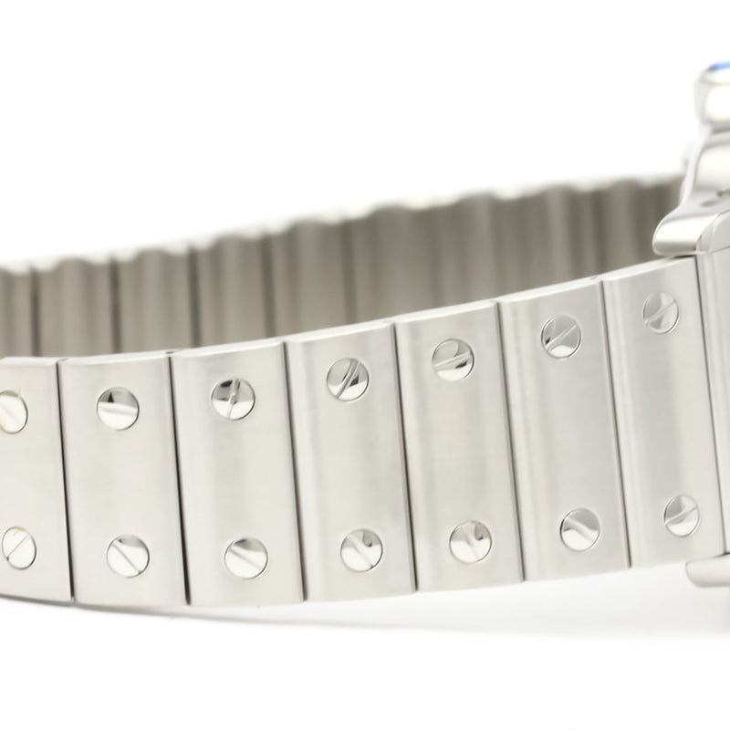 CARTIER Santos Galbee Steel Quartz Mens Watch 987901