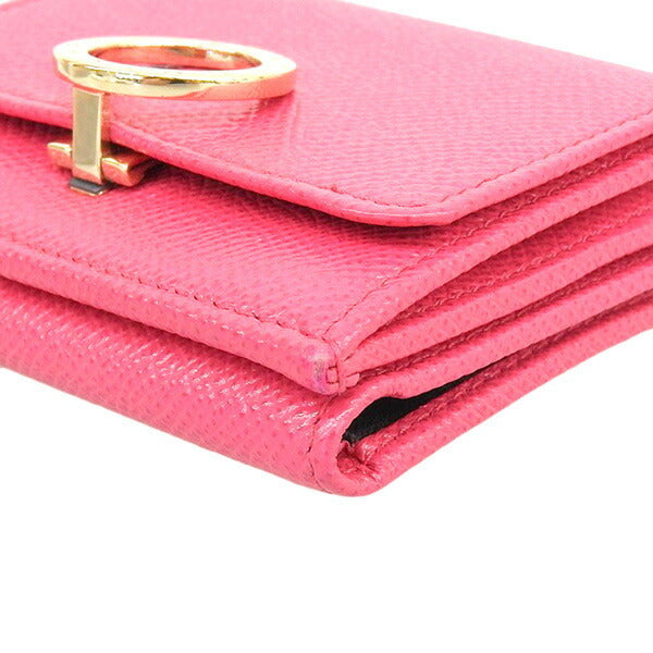 Bvlgari Bvlgari Bvlgari Womens Leather Wallet (tri-fold) Pink