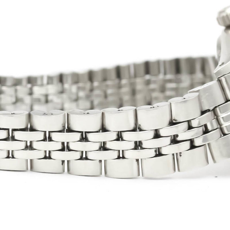 ROLEX Oyster Perpetual Date 6517 White Gold Steel Ladies Watch