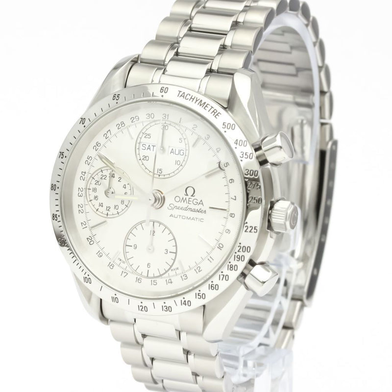OMEGA Speedmaster Triple Date Steel Automatic Watch 3521.30