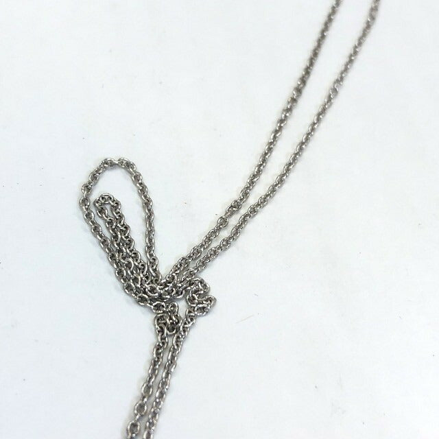 GUCCI Gucci Necklace G Plate Bar Small Red Bean Chain Ag925 Womens Mens