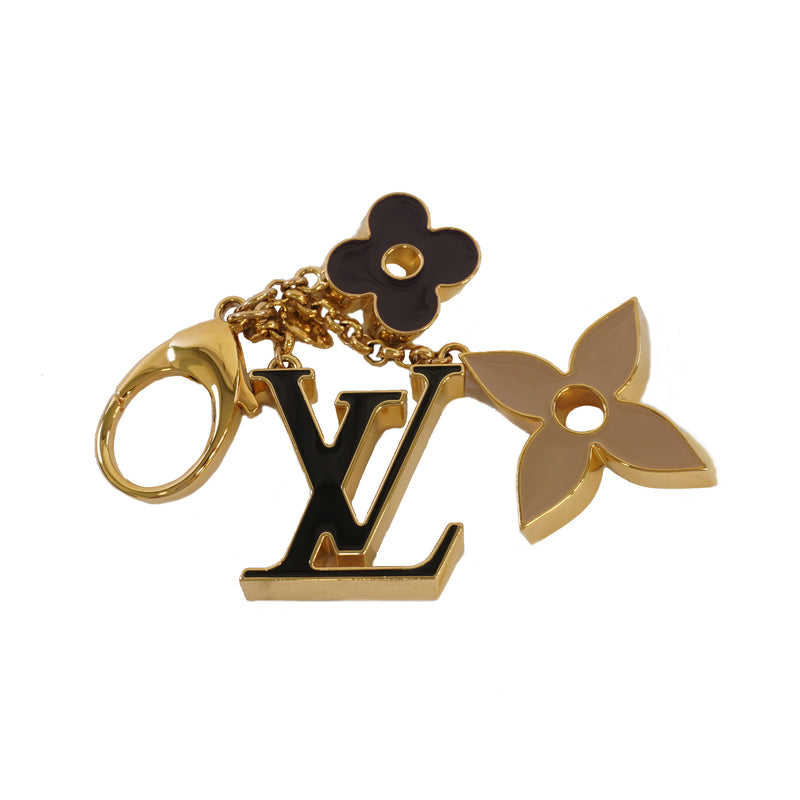 Auth Louis Vuitton Fleur De Monogram M67119 Keyring