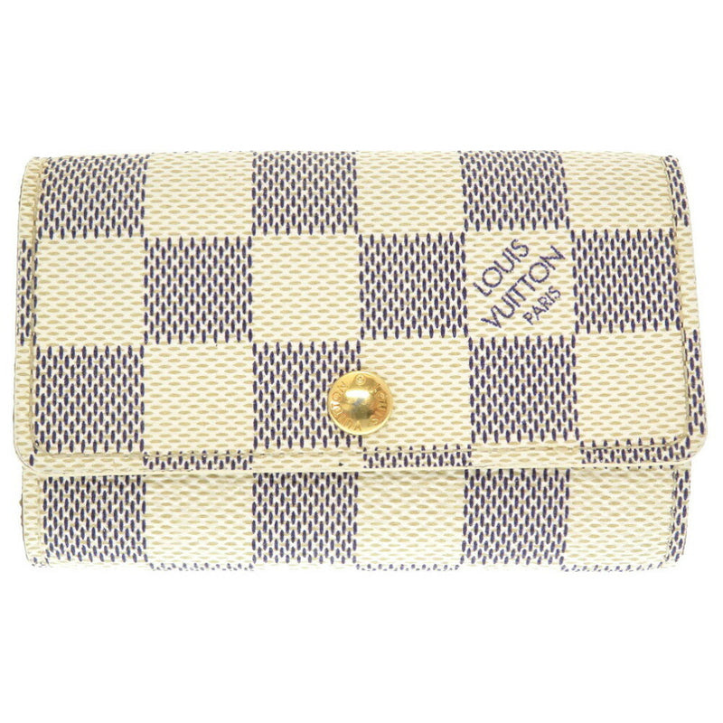 Louis Vuitton Damier Azul Multikre 6 N61745 Key Case LV073 LOUIS VUITTON