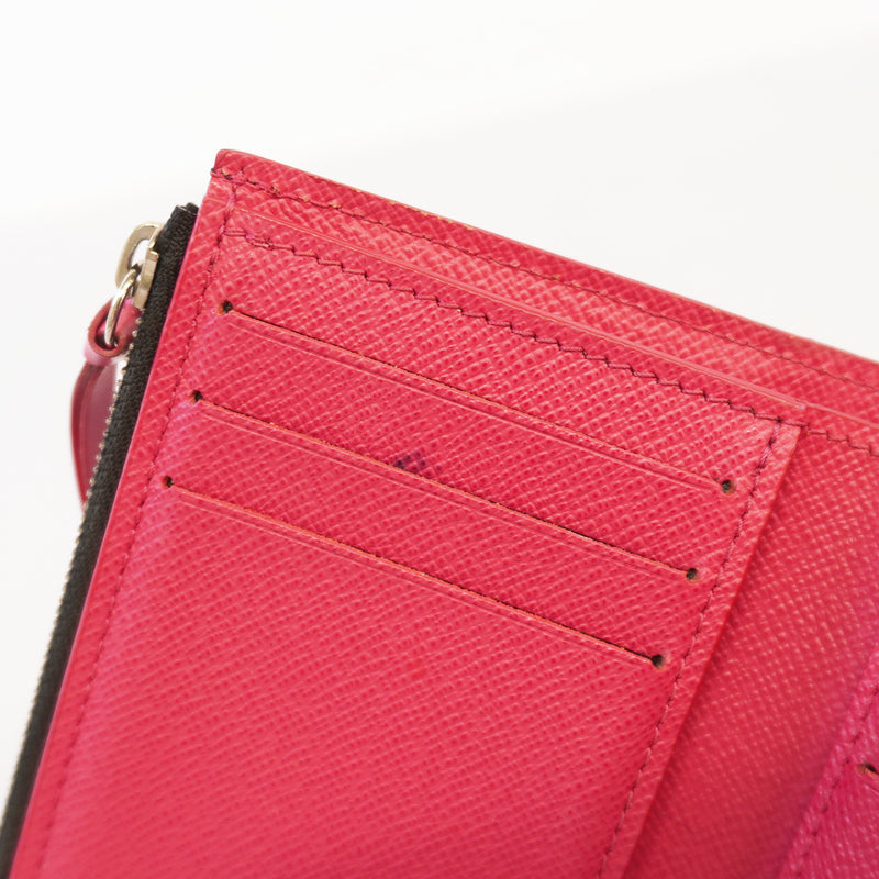 Auth Louis Vuitton Epi Portofeuil Victorine M62980 Womens Wallet (tri-fold)