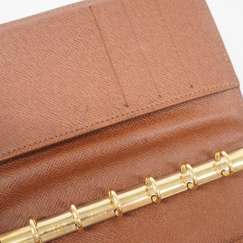 Auth Louis Vuitton Monogram Planner Cover Notebook cover Agenda PM Notebook cover Agenda PM R20005