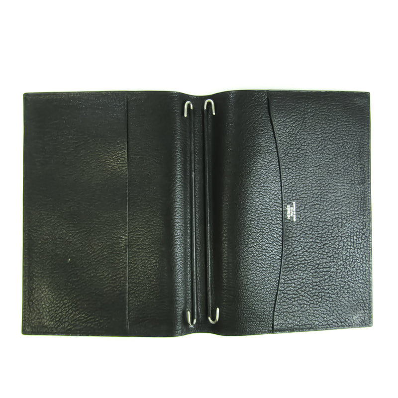 Hermes Agenda Personal Size Planner Cover Black GM