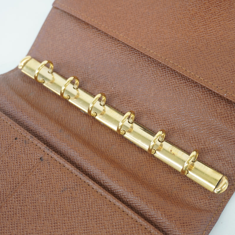 Auth Louis Vuitton Monogram Planner Cover Notebook cover Agenda PM Notebook cover Agenda PM R20005