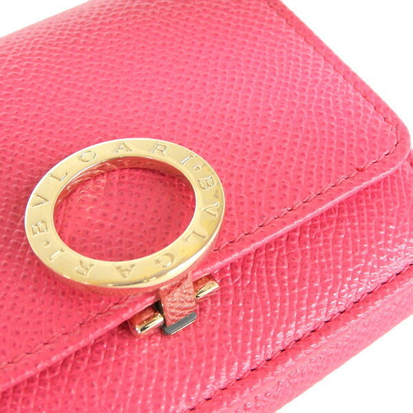 Bvlgari Bvlgari Bvlgari Womens Leather Wallet (tri-fold) Pink