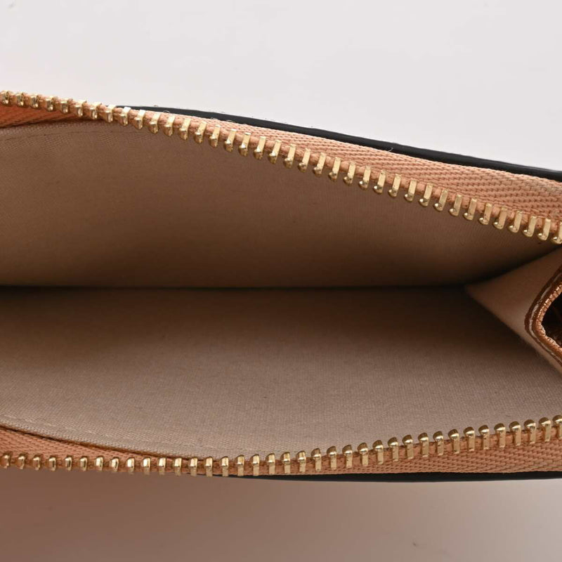 Chlo Leather Card Case Gold