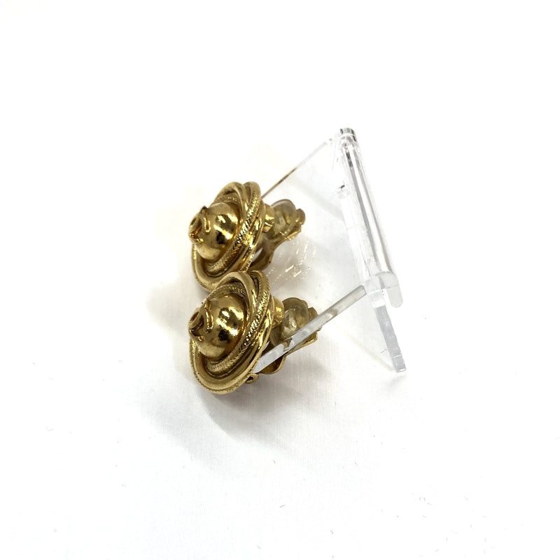 CHANEL Chanel Earrings Coco Mark Gold 97A Round Case Ladies