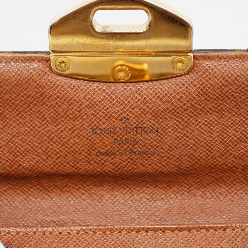 Auth Louis Vuitton Bi-Fold Wallet Monogram Etoile Portofeuil Sara M66556