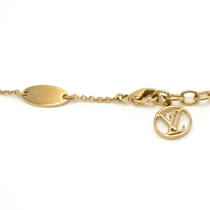 LOUIS VUITTON Louis Vuitton Necklace & ME T Initial Alphabet Pendant GP Gold M61075