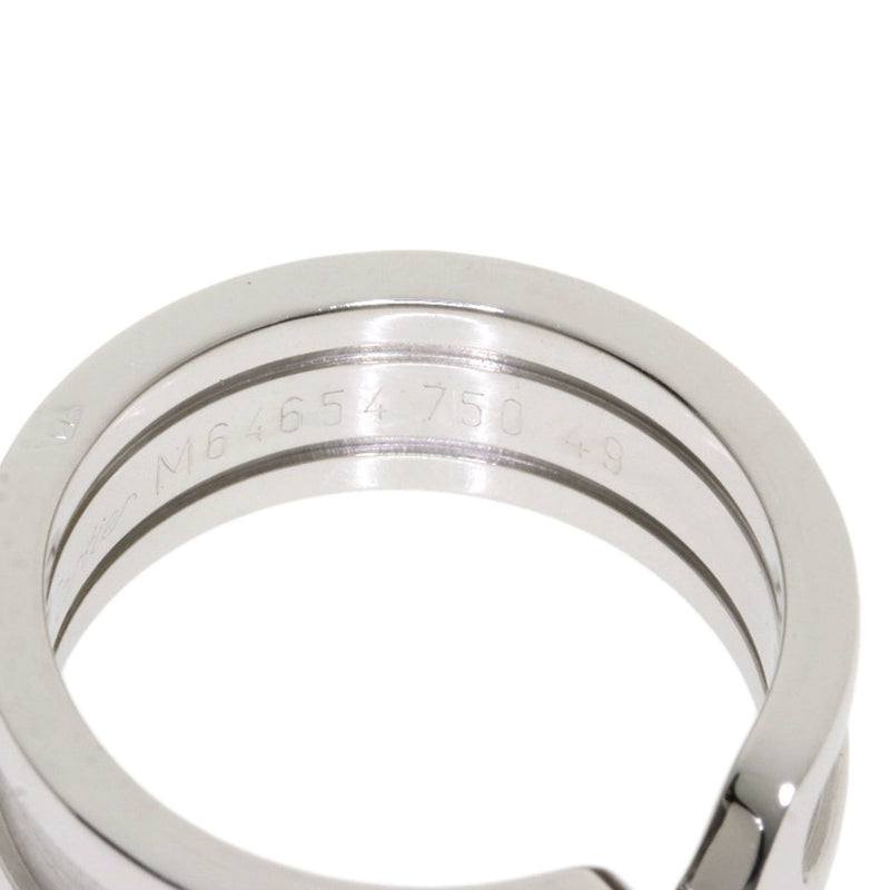Cartier C2 Ring # 49 / K18 White Gold Ladies CARTIER