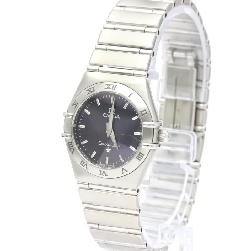 Omega Constellation Quartz Stainless Steel Womens Dress Watch 1562.40