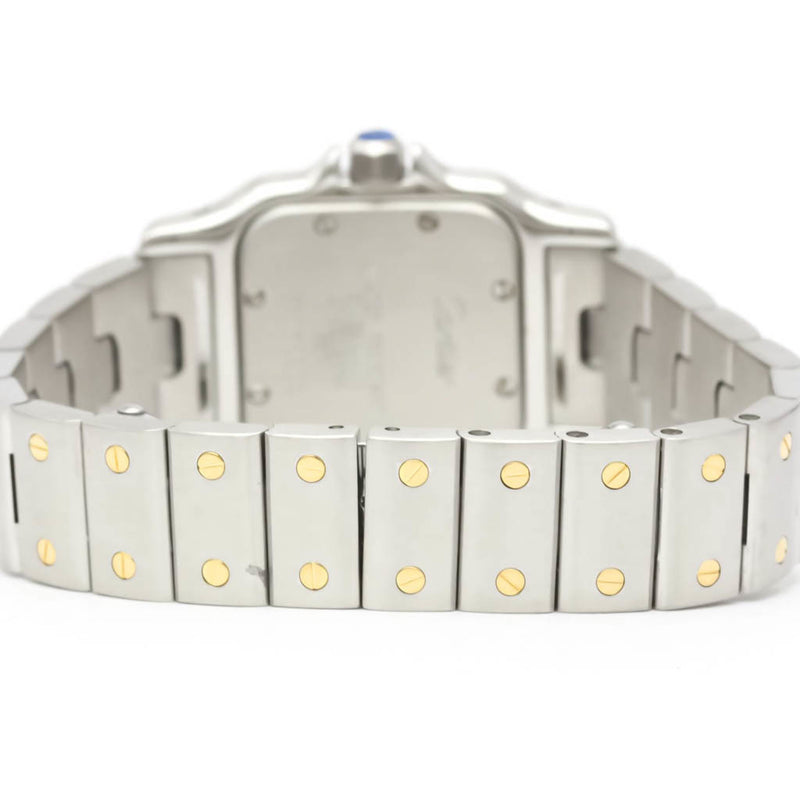 Cartier Santos Galbee Quartz Stainless SteelYellow Gold (18K) Womens Dress/Formal W20012C4