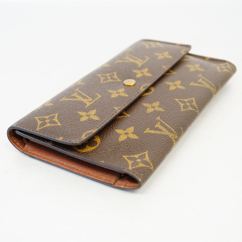 Auth Louis Vuitton Monogram Porto Tresor International M61215 Unisex Wallet