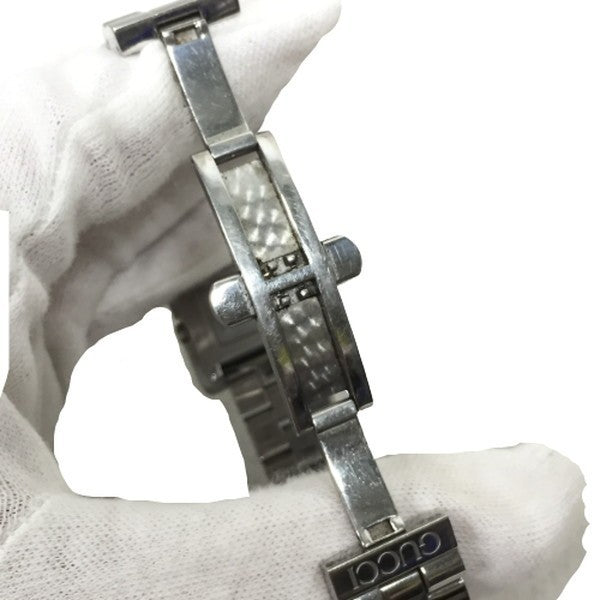 GUCCI Gucci 3600L G Square Analog Watch Quartz Ladies Unisex Stainless Silver
