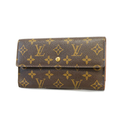 Auth Louis Vuitton Monogram Porto Tresor International M61215 Unisex Wallet