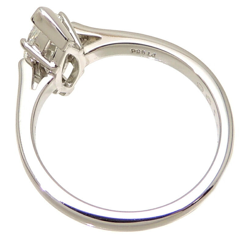 Tiffany Pt950 1.14ct Marquis Diamond Ladies Ring / Platinum No. 12