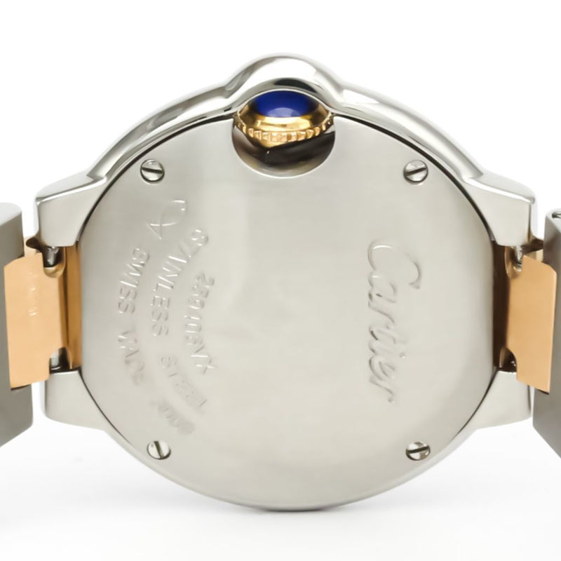 Cartier Ballon Bleu Quartz Stainless Steel Womens Dress Watch WE902030