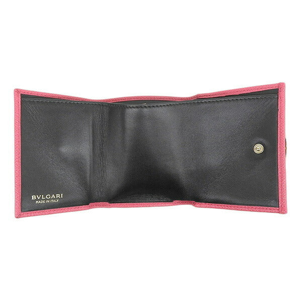 Bvlgari Bvlgari Bvlgari Womens Leather Wallet (tri-fold) Pink