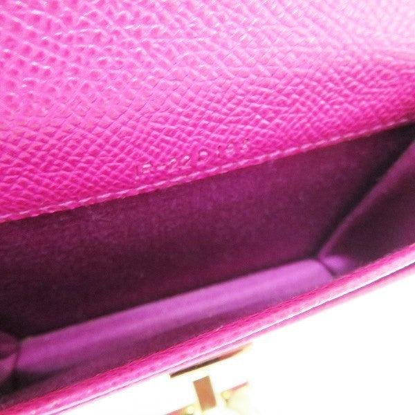 Salvatore Ferragamo Ferragamo Pass Case Business Card Holder Ladies