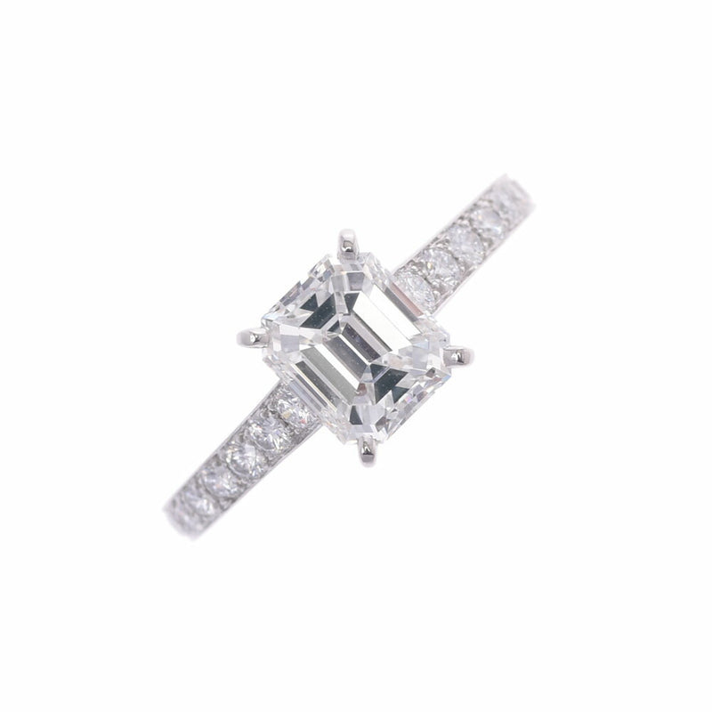 CARTIER Cartier 54 Diamond 1.54ct 13.5 Ladies Pt950 Platinum Ring /