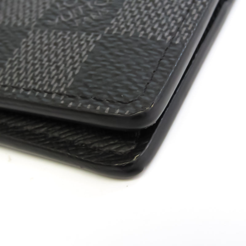 Louis Vuitton Damier Graphite Slender Wallet N63261 Mens Damier Graphite Bill Wallet (bi-fold) Damier Graphite