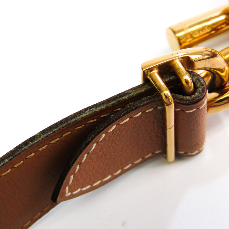 Hermes Chaine DAncre Womens Leather Standard Belt Beige 65