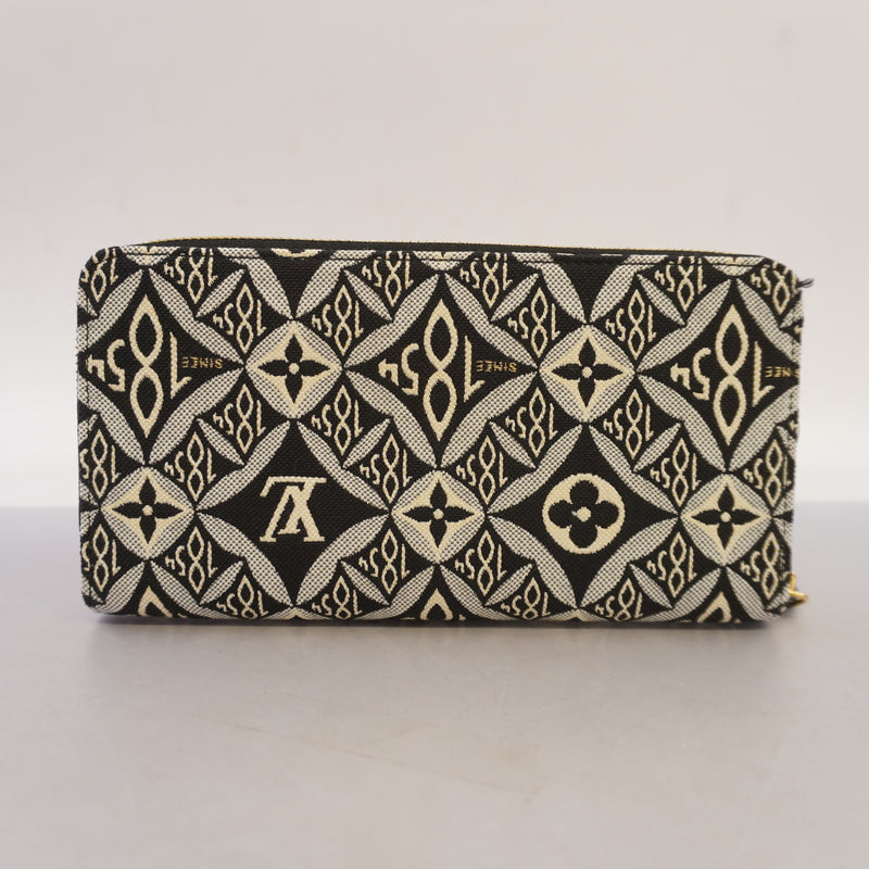 Auth Louis Vuitton Monogram Jaguar Zippy Wallet M80324 MenWomenUnisex Wallet