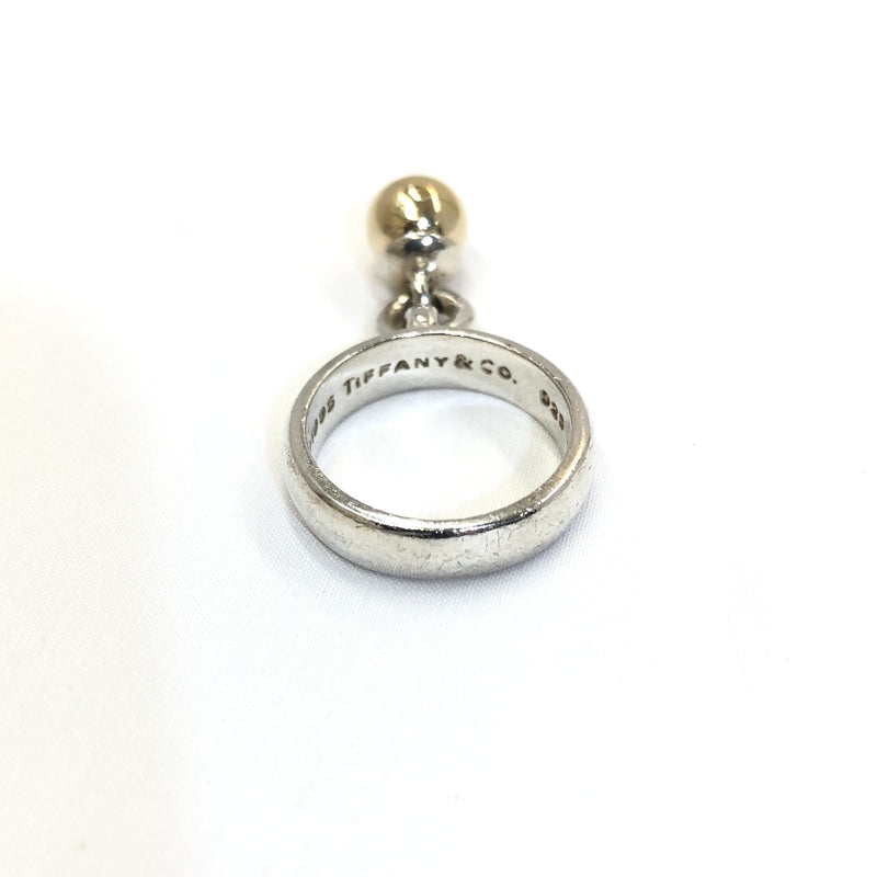 TIFFANY & Co. Tiffany Ring Dangle Ball Silver Gold 925 750 Ladies