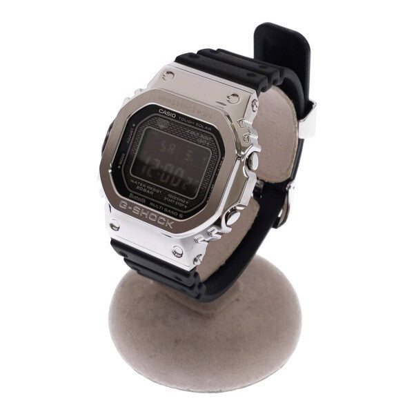 G-SHOCK CASIO Casio GMW-B5000-1JF watch full metal digital tough solar mens silver black