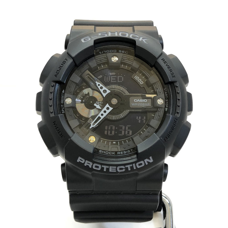 CASIO Casio G-SHOCK watch GA-135DD-1A Anadigi Digiana Quartz Diamond Black Gold Mens